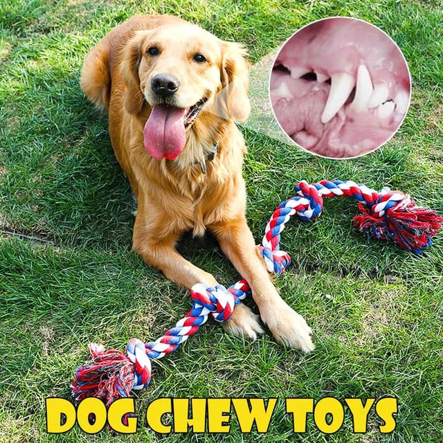 Thumbnail 6 de Speedy Panther Indestructible Dog Rope Toy 90cm