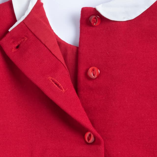 Detalle de Vestito Natale bambina Chicco caldo e morbido