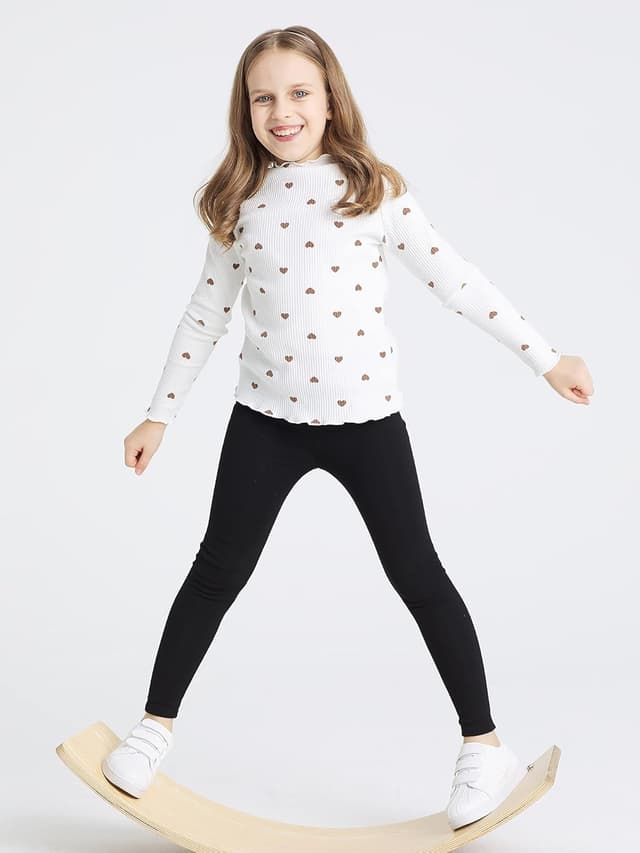 Thumbnail 2 de Adorel Leggings Pantaloni Cotone Bambina 3 pezzi 10-11 anni