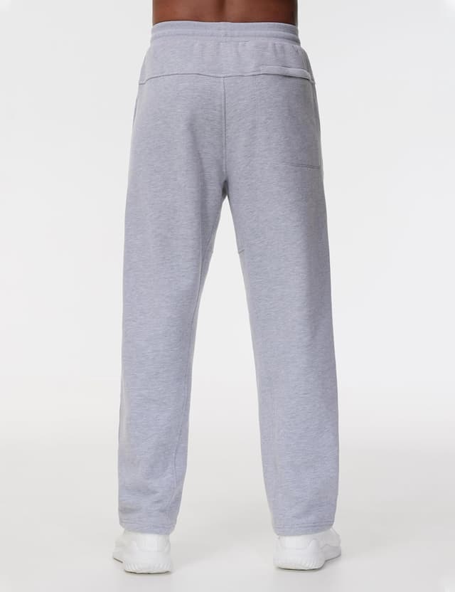 Detalle de Pantaloni sportivi da uomo in pile THE GYM PEOPLE con tasche e coulisse per allenamento e tempo libero