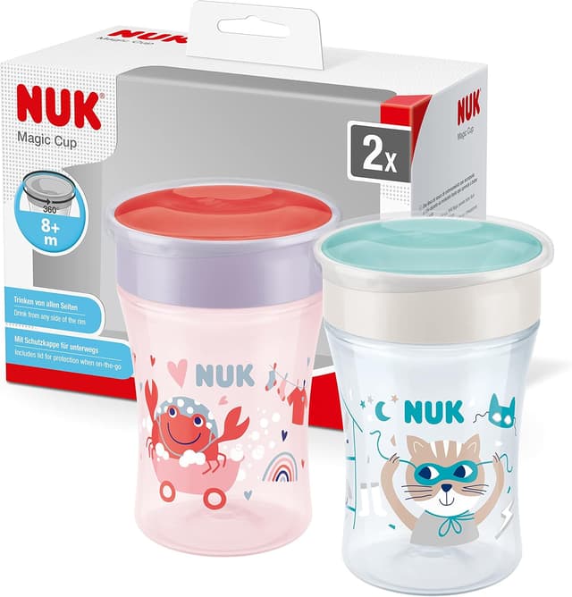 Imagen de NUK Magic Cup 230 ml vaso antiderrame bebé 📣 en OfertitasTOP