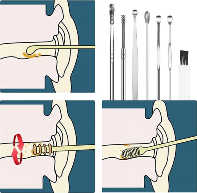 Thumbnail 4 de Vicloon Pulisci Orecchie 14 strumenti 👂
