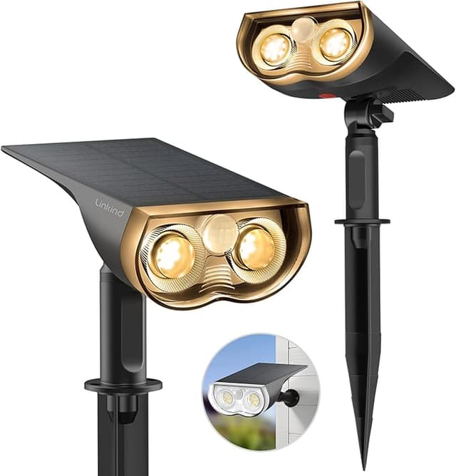 Detalle de Linkind Luz Solar Exterior con Sensor y IP67