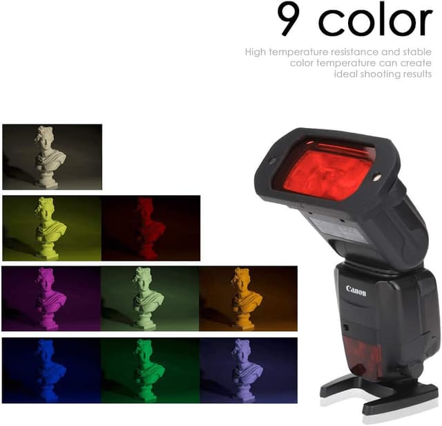 Thumbnail 1 de AODELAN Flash Gel Filter Set 8 Farben