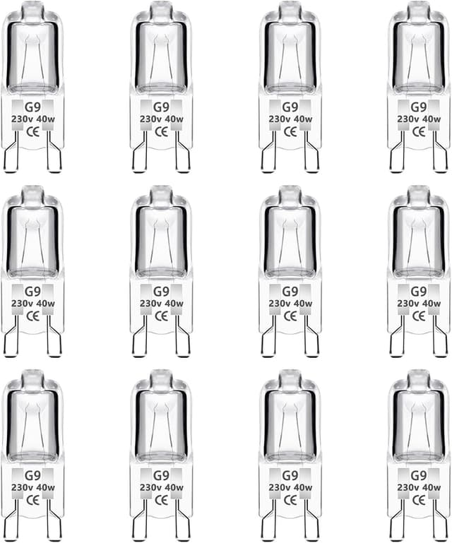 Imagen de Caldarax G9 Halogenlampen 40W 12er Pack en OfertitasTOP