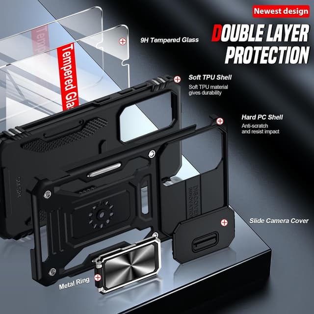 Detalle de LeYi S25 Plus case with 360 protection