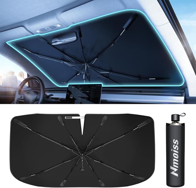 Imagen de Nmoiss Windshield Sun Shade Umbrella 56" en OfertitasTOP