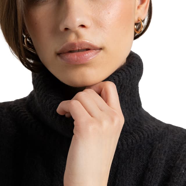 Detalle 2 de Roxy Vestido de mujer Earth Shades Roxy de tejido cálido tipo jersey