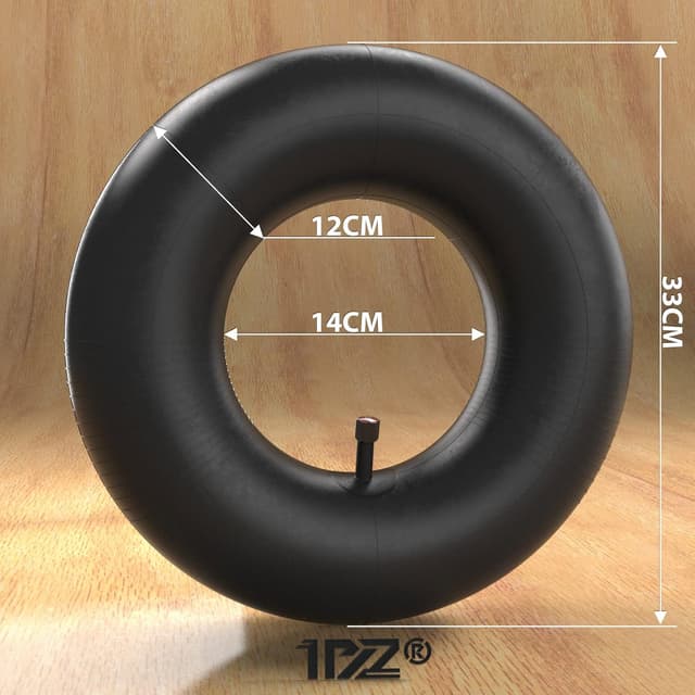 Detalle 2 de Schlauch 15x6.00-6 mit geradem Ventilschaft (Ersatz für Rasenmäher, Handwagen & Co.)