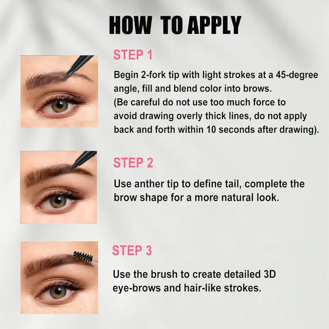 Detalle de Crayon sourcil YZ&YL, tenue waterproof