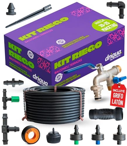 Detalle de DRIQUA Kit de riego por goteo balcones