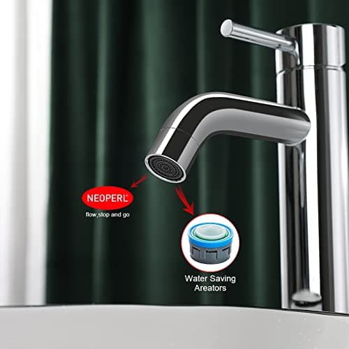 Detalle 2 de Ibergrif M11203 Grifo lavabo alto monomando 1; instala fácil 🚰