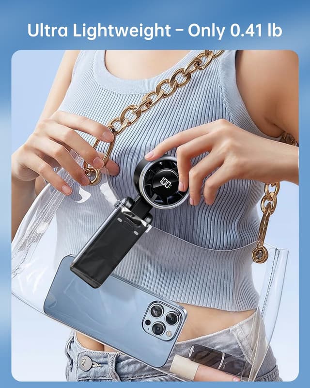 Thumbnail 4 de Bearwind Portable Handheld Turbo Fan 4000mAh 🎐