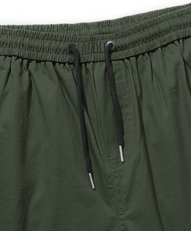 Detalle de TARAINYA Cargohose Herren aus Baumwolle mit Stretch, Baggy Fit und Kordelzug