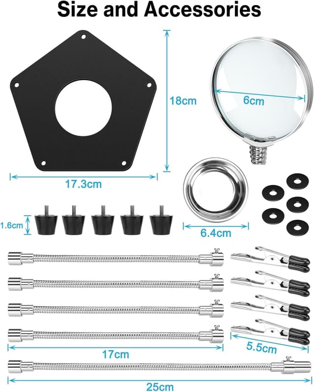 Detalle 2 de TroisièMe Main de soudage, 3X loupe