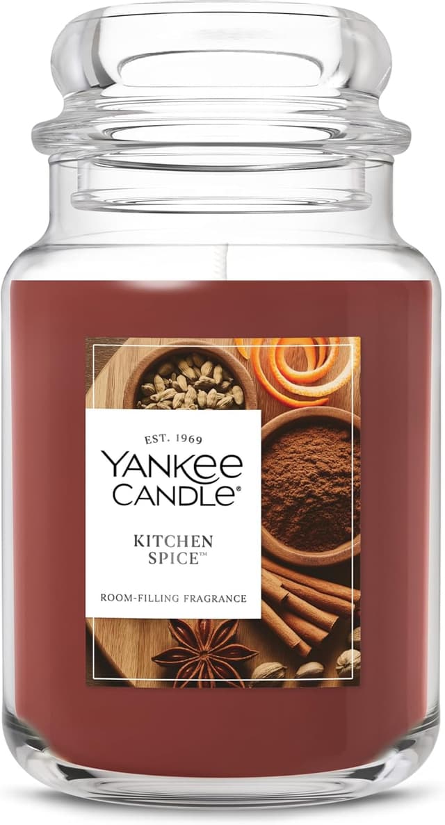 Imagen de Yankee Candle Kitchen Spice 22oz Jar 🕯 en OfertitasTOP