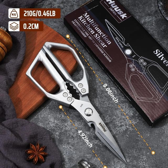 Thumbnail 6 de HUUSK Stainless Steel Kitchen Scissors
