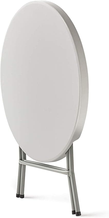 Thumbnail 3 de KG KITGARDEN Mesa plegable portátil Ø80×74 cm, blanca