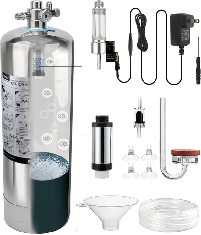 Detalle de 5.5L Aquarium CO2 System Generator for plants