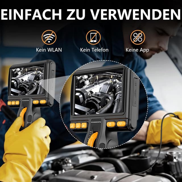 Thumbnail 6 de Endoskopkamera 5 Zoll 1080P mit Licht