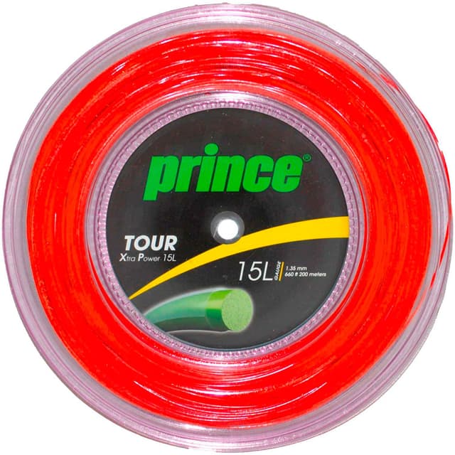 Detalle de Prince TOUR XP 15L 1,38 mm 200 m – Cordaje de tenis