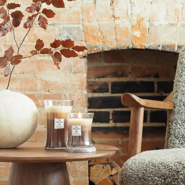 Thumbnail 5 de WoodWick Trilogy grande bougie jarre 130 h 🕯