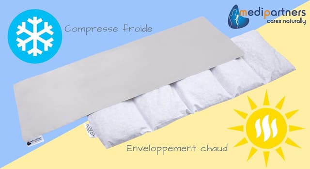 Thumbnail 5 de Medi Partners Coussin chauffant 60x20cm 800g