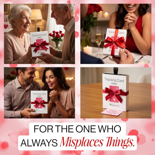 Detalle 2 de SPOTMINDERS Apple MFi Certified Credit Card Wallet Tracker PRO (Pink) — iOS Only, Apple Find My