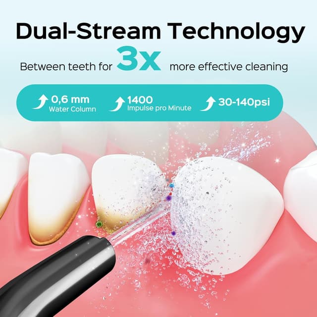 Thumbnail 3 de COSLUS Cordless Water Flosser 20 Levels