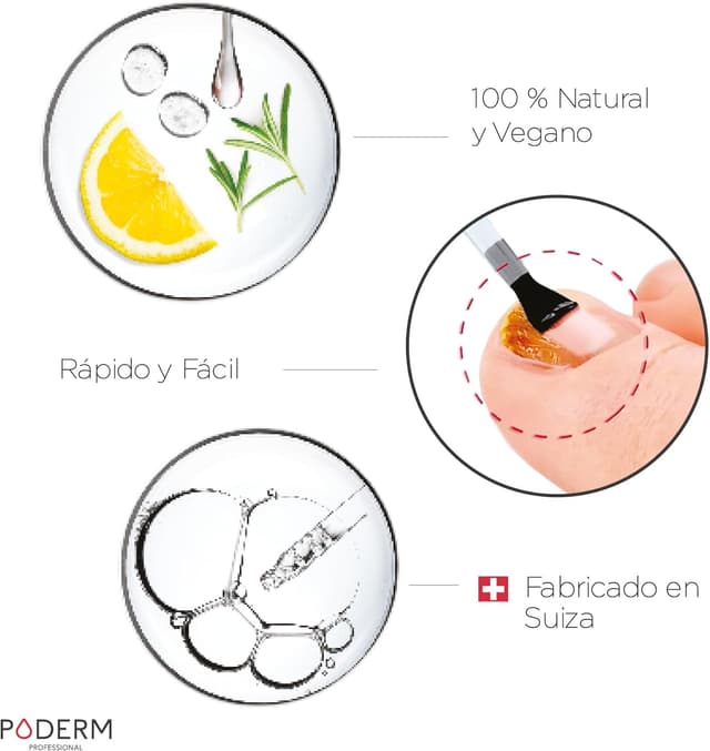 Thumbnail 4 de Poderm Tratamiento Hongos Uñas y Pies 🌿 Cuidado Profesional Suiza