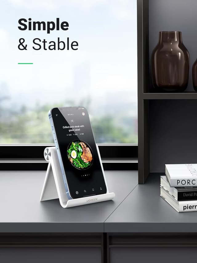 Detalle 2 de UGREEN Soporte Móvil Mesa 0–100°