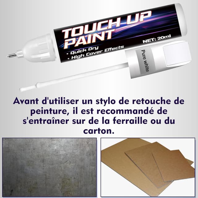 Detalle de Stylo de retouche peinture auto 2 en 1