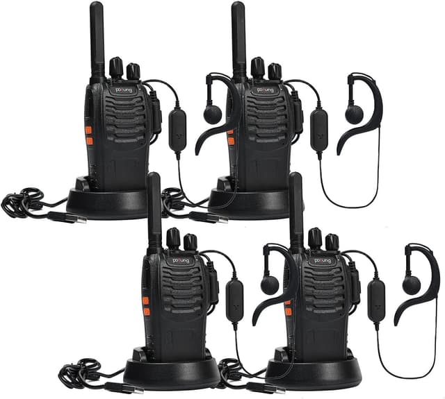 Detalle de PMR446 Funkgerät PT88E 16 Kanäle von 500 m