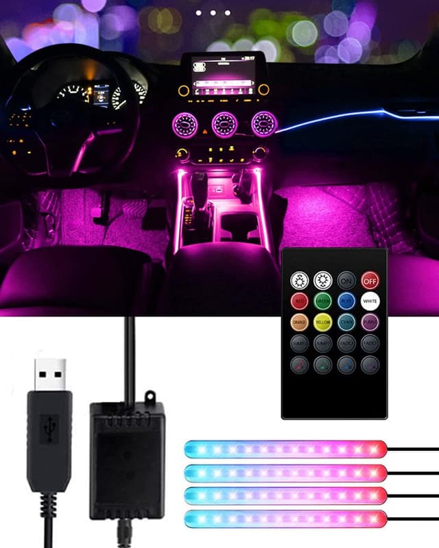 Detalle de Trongle Car Strip LED Lights Interior