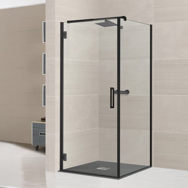 Imagen de Ibermampara Orión 1PL mampara 195 cm, 8 mm vidrio en OfertitasTOP