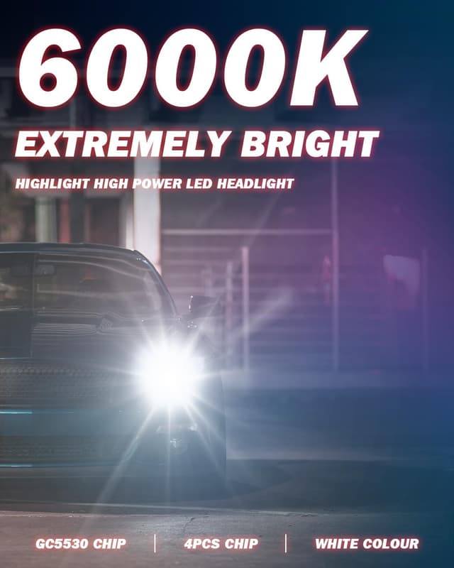 Thumbnail 5 de KATUR 9005 HB3 14000LM LED Headlight Bulbs