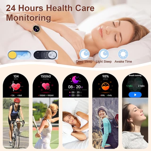 Thumbnail 3 de fitonyo Smart Watch for Women 1.32" touchscreen