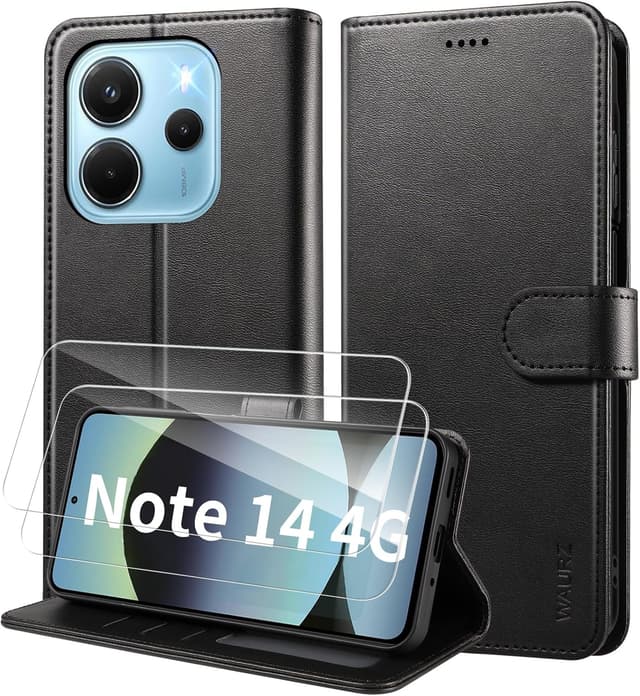 Detalle de WAURZ Coque Xiaomi Redmi Note 14 4G noire