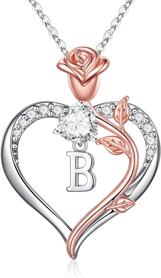 Thumbnail 6 de TINGN Rosen Herz Kette 45,7 cm đ