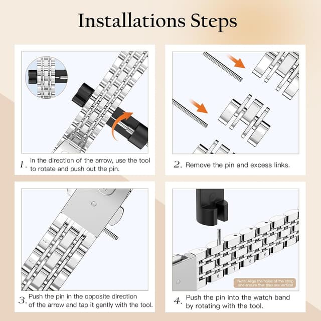 Detalle 2 de TiMOVO Slim Watch Band 12 mm
