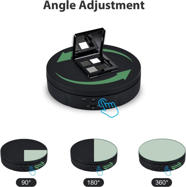 Detalle de Mcbazel 360° Rotating Display Stand (5.7 inch) motorised turntable for photography & product displays up to 10kg