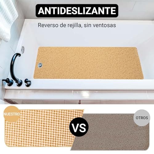 Thumbnail 1 de COSYLAND Alfombrilla de ducha 40 x 100 cm, antideslizante