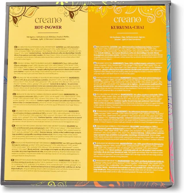 Thumbnail 4 de Creano Coffret Infusions Bio 27 sachets