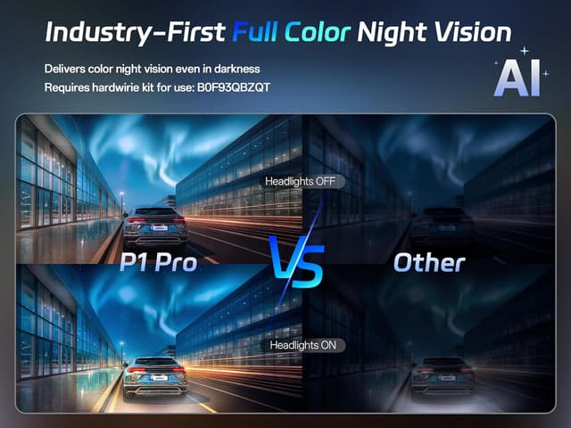 Thumbnail 4 de Pelsee P1 Pro 4K Dual Dash Cam with 64GB