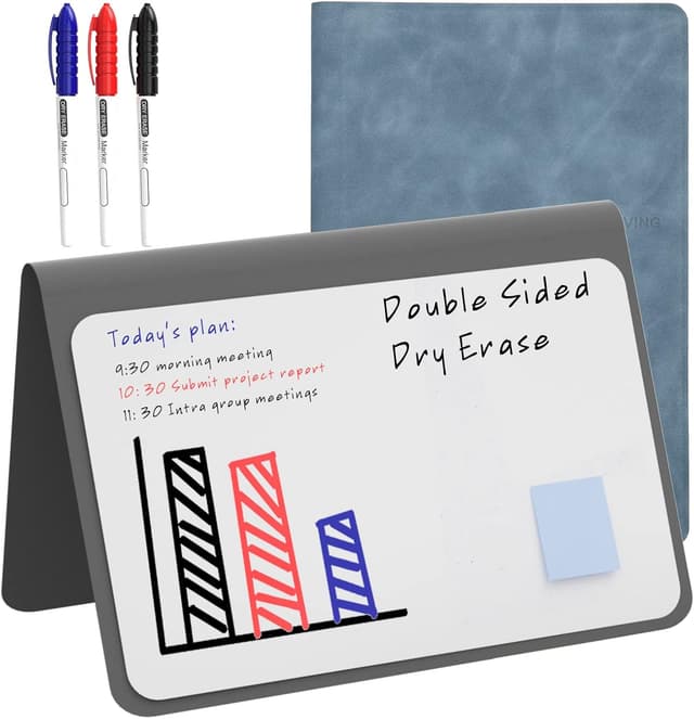 Thumbnail 6 de NEWYES Pizarra Blanca A5 Amarilla 149x233 mm