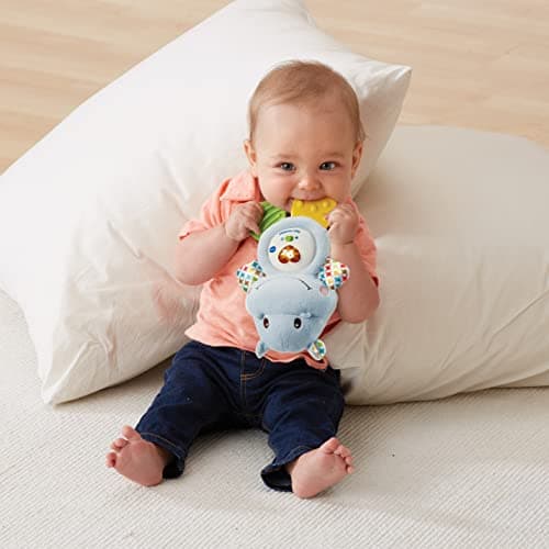 Thumbnail 4 de VTech HIPO Hipopótamo Musical y Sonajero Azul 🦛