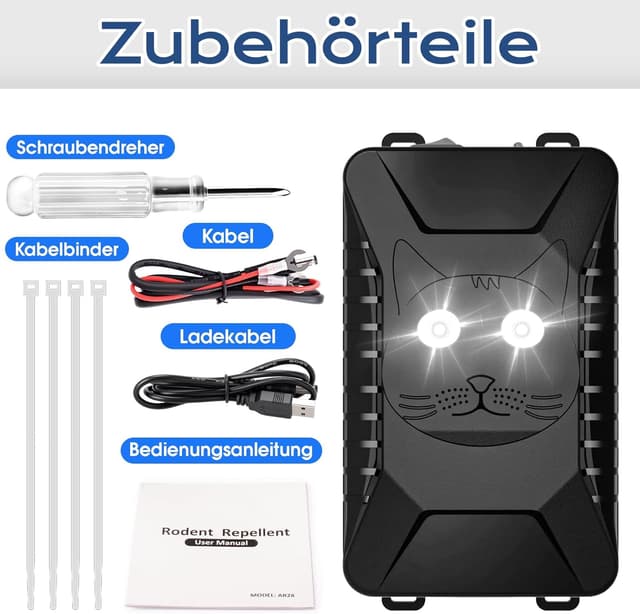 Thumbnail 6 de ADOGO Ahuyentador de martas 3 en 1 12V/USB