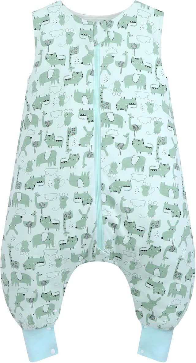 Detalle de WYTbaby Sacco Nanna con Piedini 1.0 Tog in 100% Cotone morbido