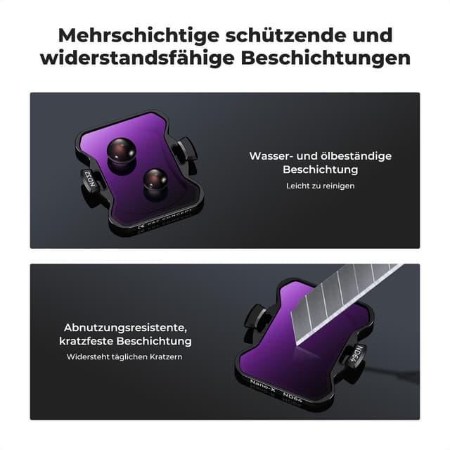 Thumbnail 5 de K&F CONCEPT Avata 2 ND Filter Set ND8–ND64