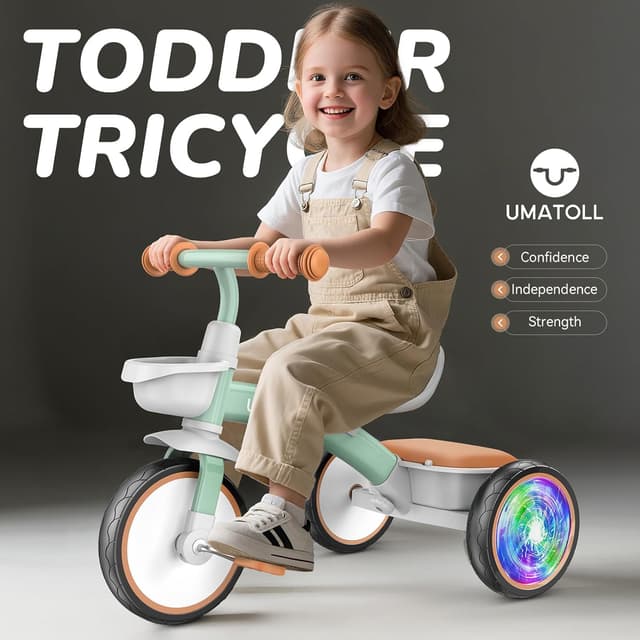 Detalle 2 de Umatoll Toddler Tricycle 18 months